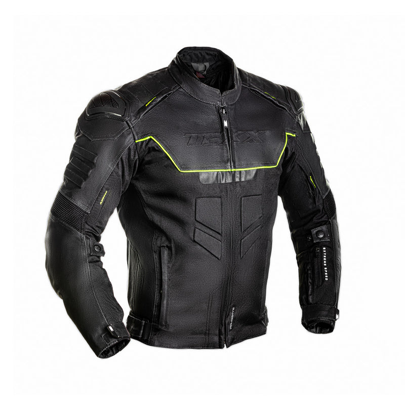 Jaqueta Masculina Texx Falcon V2 Masc Preta Verde - Motociclista