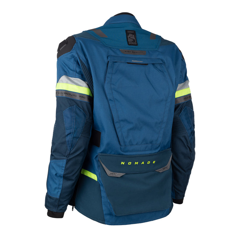 Jaqueta Motociclista Texx Nomade Ld Feminina Azul e Verde