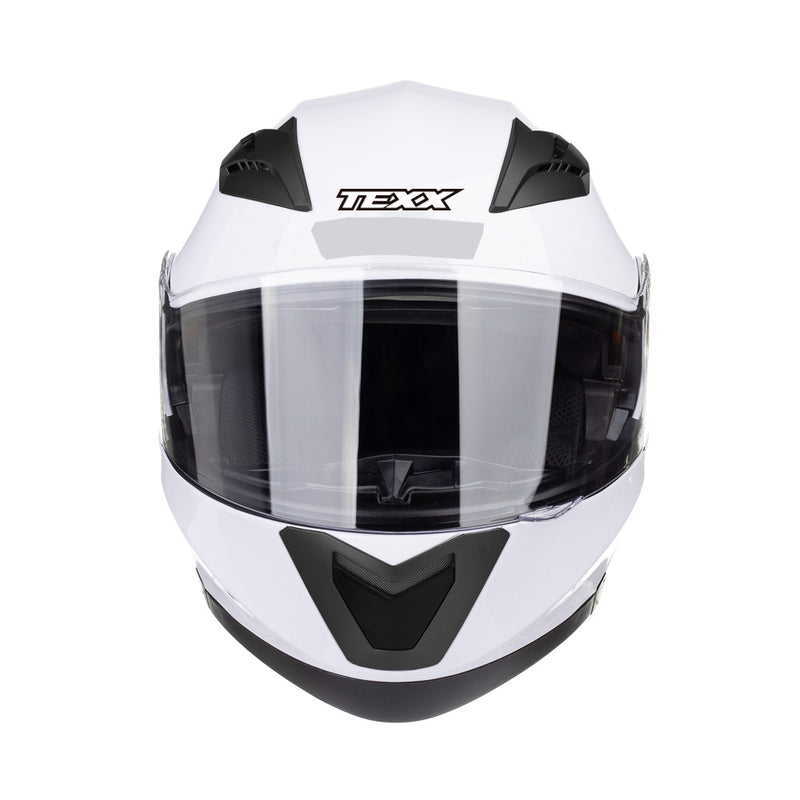 Capacete Texx Escamoteáveis Gladiator Branco - Retrátil